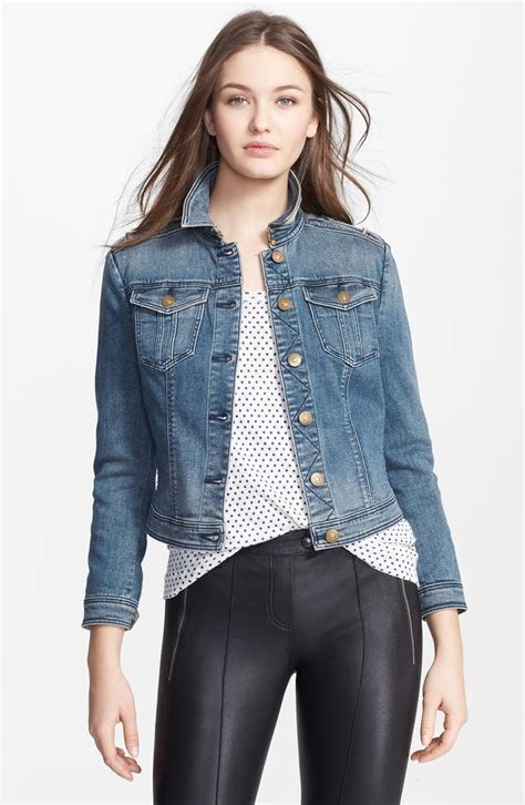 burberry brit jacket price|Burberry Brit denim jacket.